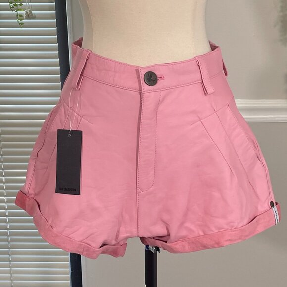 One TeaspoonLeather Streetwalker Shorts